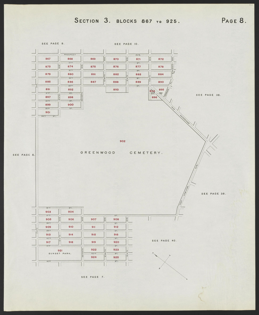 Image 11 of the Land Map of the County of Kings, State of New York from the Land Map of the County of Kings, State of New York : Volumes 1 &amp; 2 1894 by Relic Map Company