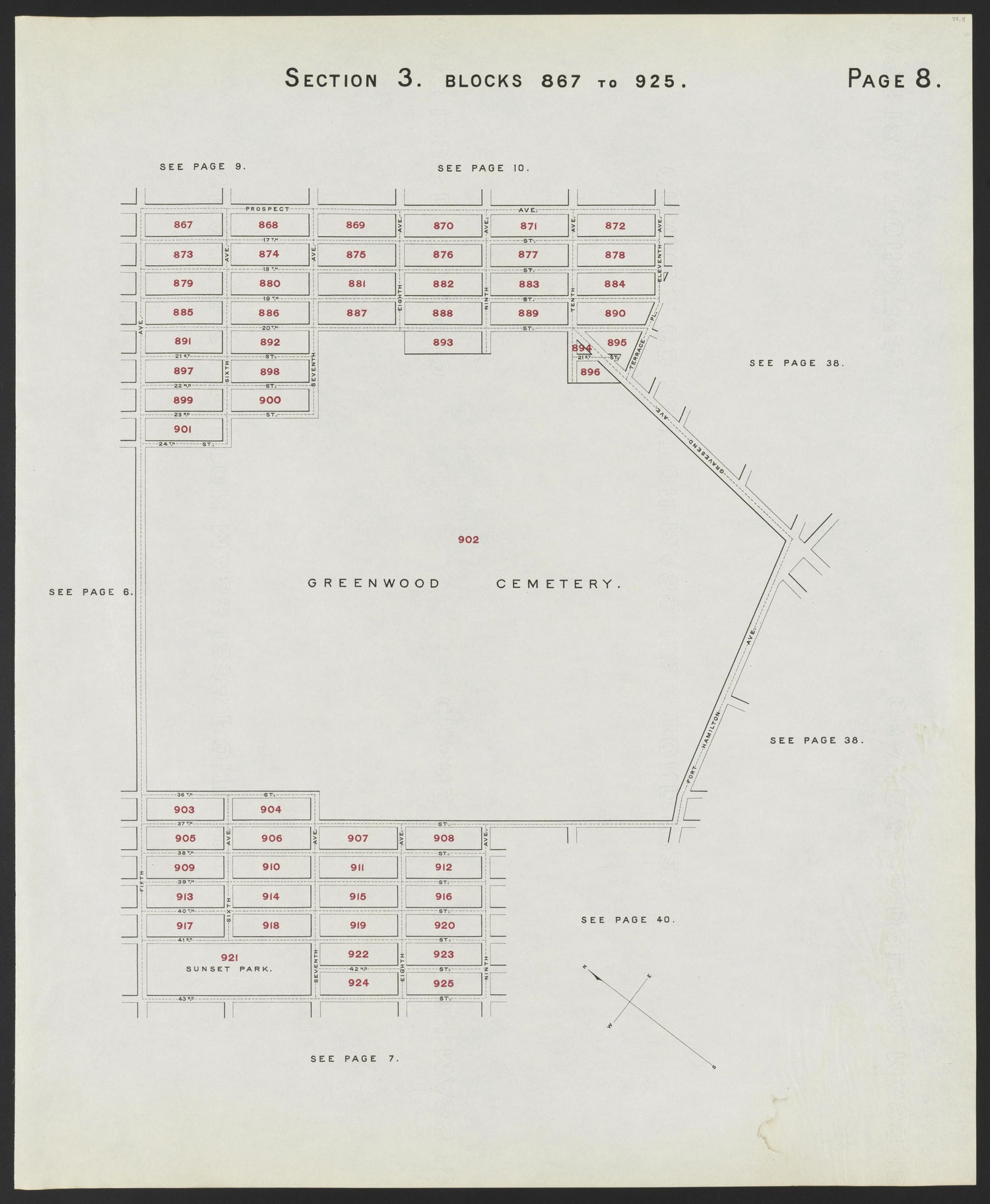 Image 11 of the Land Map of the County of Kings, State of New York from the Land Map of the County of Kings, State of New York : Volumes 1 &amp; 2 1894 by Relic Map Company