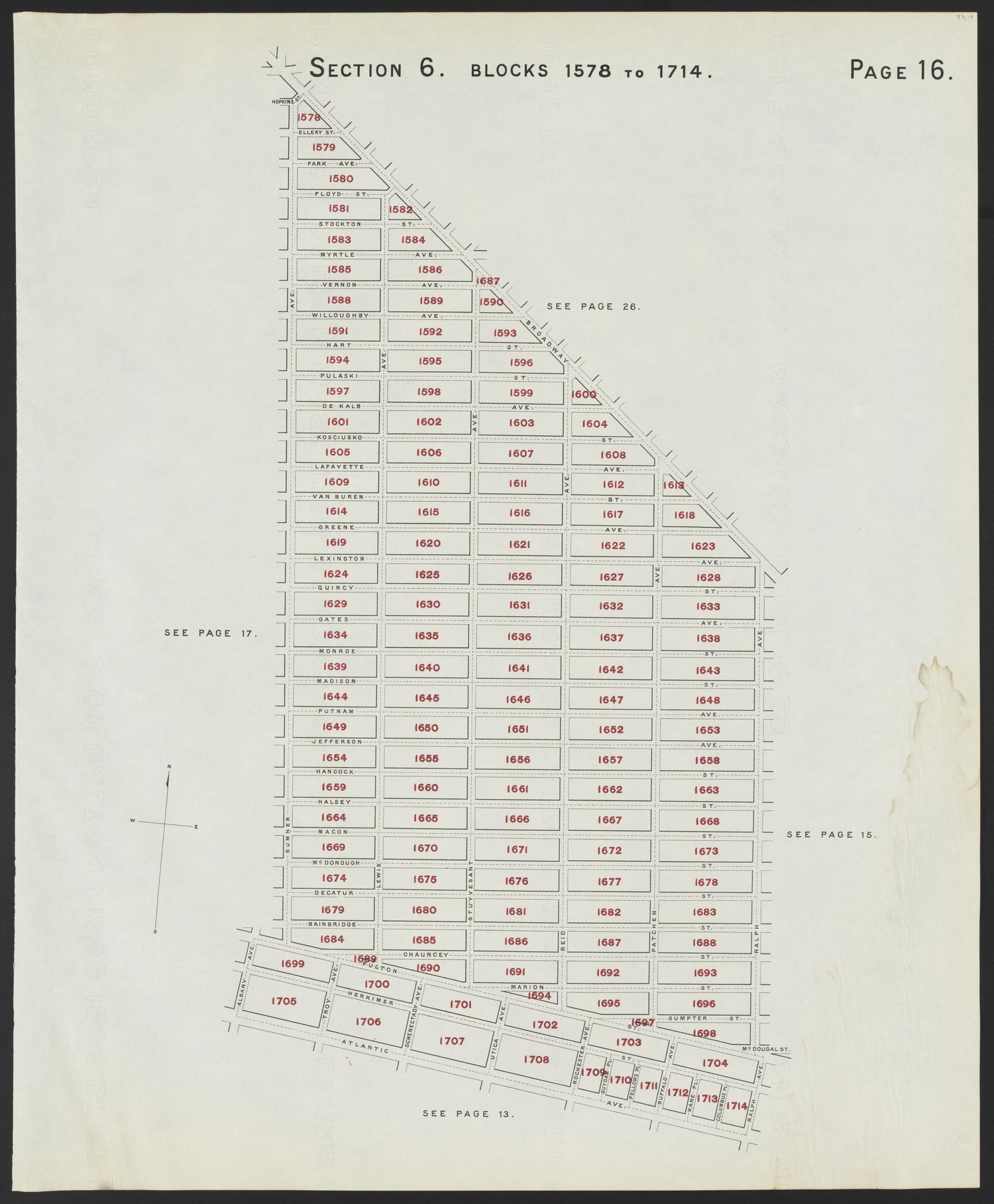 Image 19 of the Land Map of the County of Kings, State of New York from the Land Map of the County of Kings, State of New York : Volumes 1 &amp; 2 1894 by Relic Map Company
