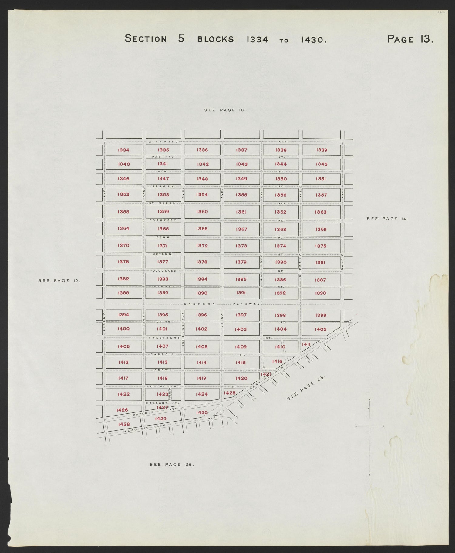 Image 16 of the Land Map of the County of Kings, State of New York from the Land Map of the County of Kings, State of New York : Volumes 1 &amp; 2 1894 by Relic Map Company