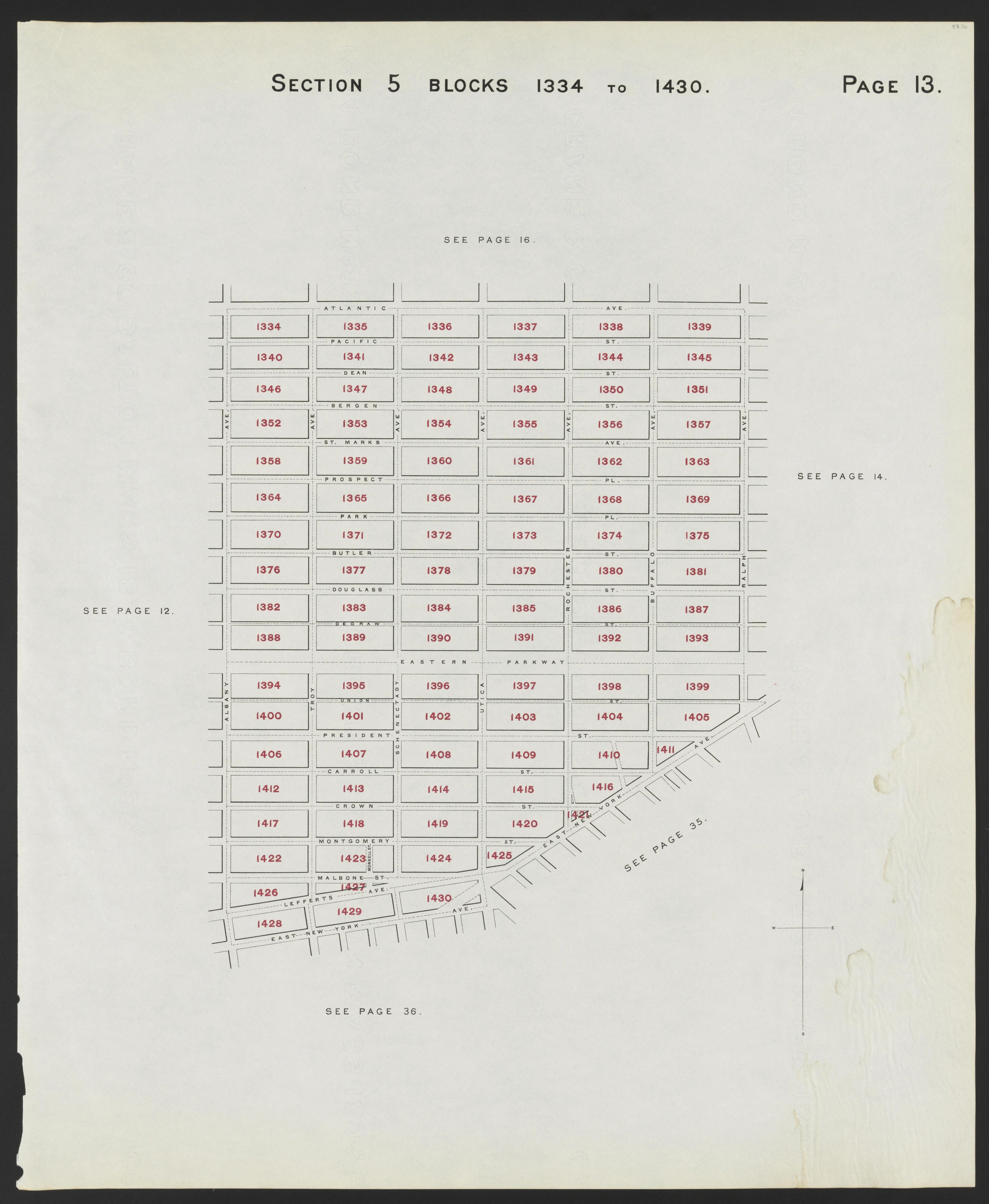 Image 16 of the Land Map of the County of Kings, State of New York from the Land Map of the County of Kings, State of New York : Volumes 1 &amp; 2 1894 by Relic Map Company