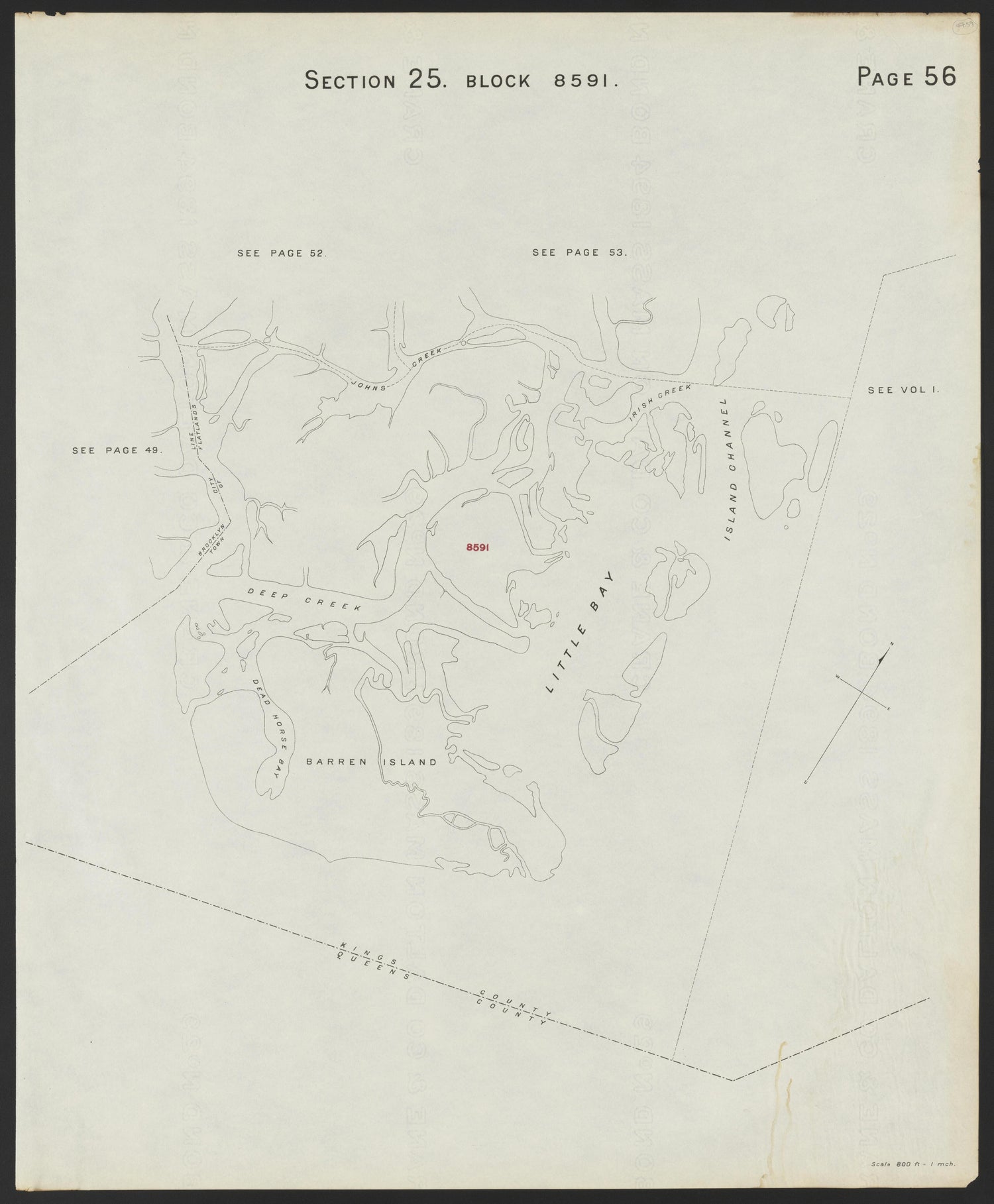 Image 59 of the Land Map of the County of Kings, State of New York from the Land Map of the County of Kings, State of New York : Volumes 1 &amp; 2 1894 by Relic Map Company