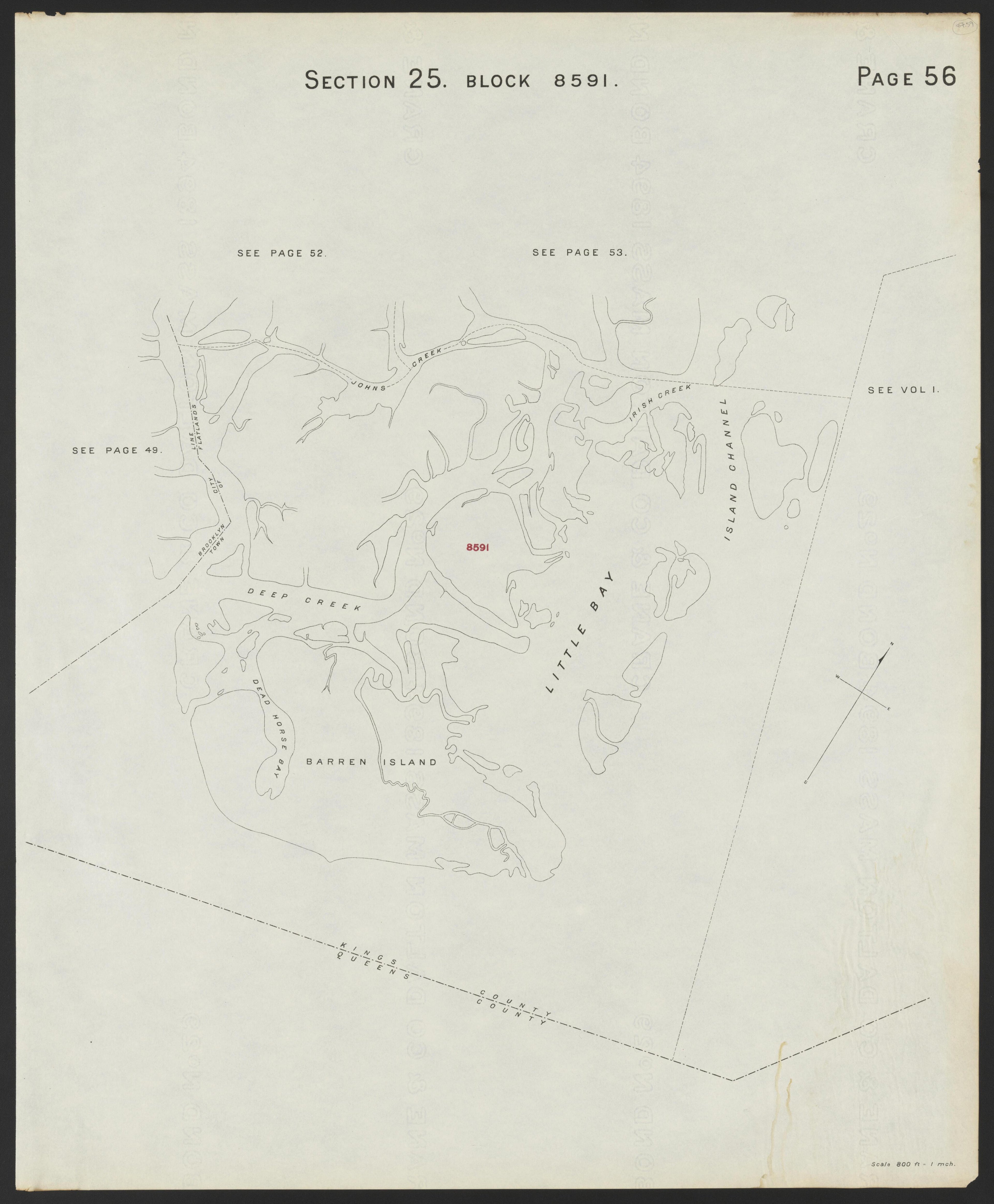 Image 59 of the Land Map of the County of Kings, State of New York from the Land Map of the County of Kings, State of New York : Volumes 1 &amp; 2 1894 by Relic Map Company