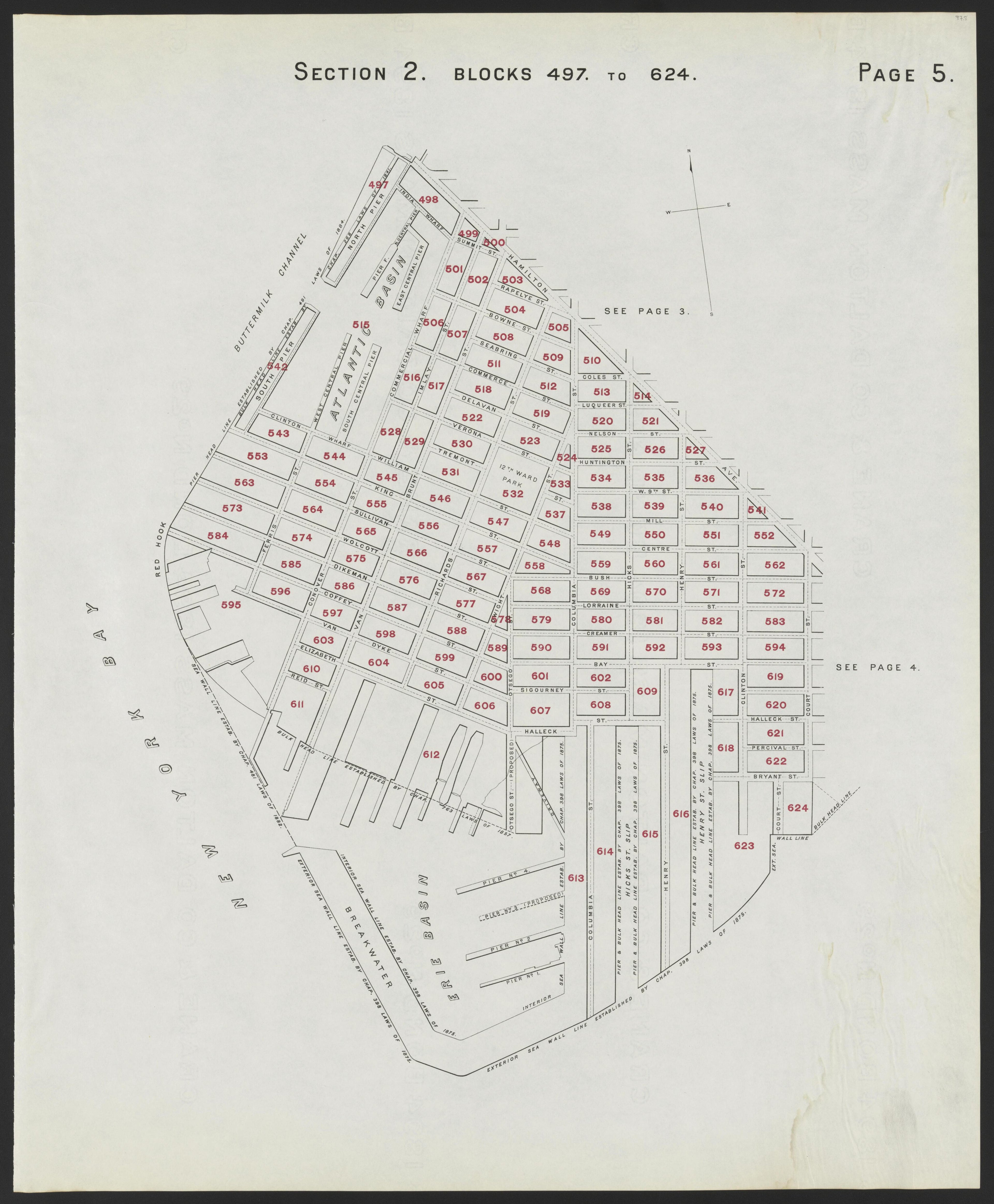 Image 8 of the Land Map of the County of Kings, State of New York from the Land Map of the County of Kings, State of New York : Volumes 1 &amp; 2 1894 by Relic Map Company