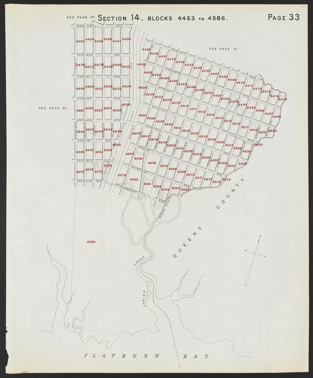 Image 36 of the Land Map of the County of Kings, State of New York from the Land Map of the County of Kings, State of New York : Volumes 1 &amp; 2 1894 by Relic Map Company