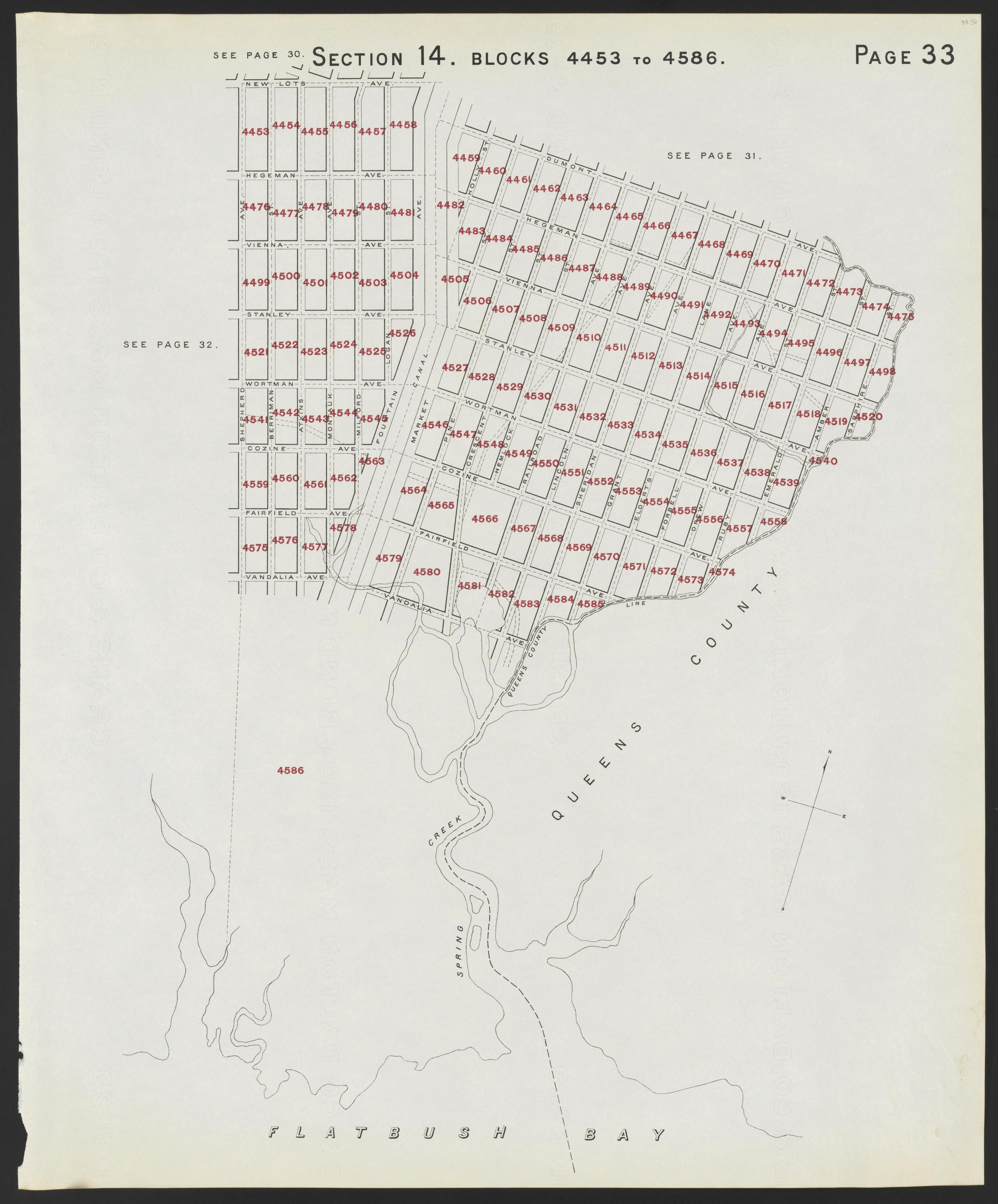 Image 36 of the Land Map of the County of Kings, State of New York from the Land Map of the County of Kings, State of New York : Volumes 1 &amp; 2 1894 by Relic Map Company