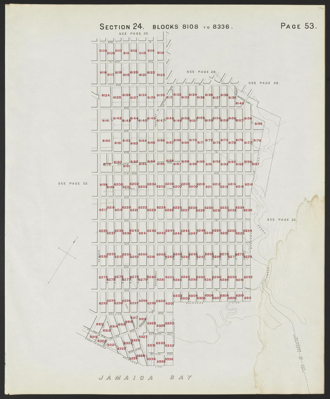 Image 56 of the Land Map of the County of Kings, State of New York from the Land Map of the County of Kings, State of New York : Volumes 1 &amp; 2 1894 by Relic Map Company