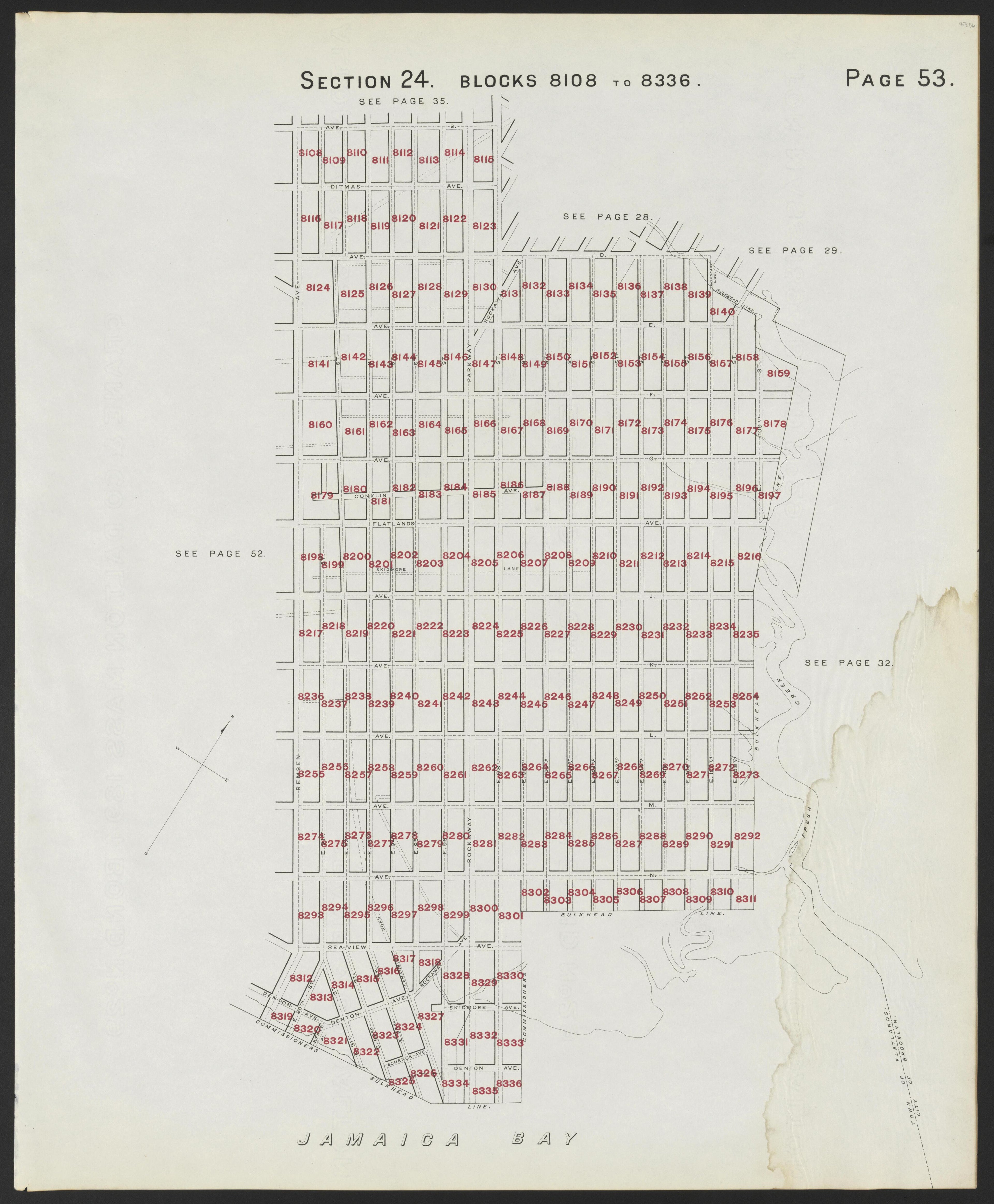 Image 56 of the Land Map of the County of Kings, State of New York from the Land Map of the County of Kings, State of New York : Volumes 1 &amp; 2 1894 by Relic Map Company