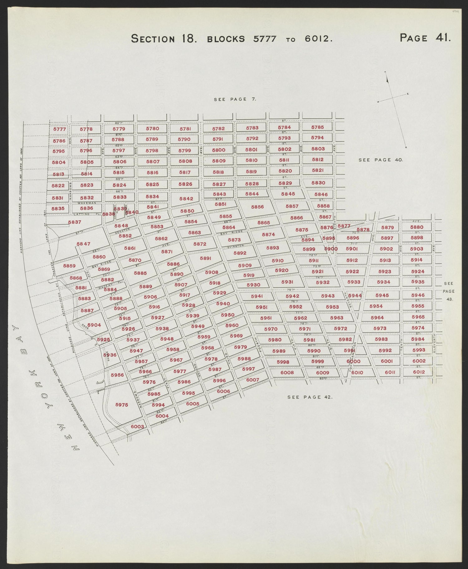 Image 44 of the Land Map of the County of Kings, State of New York from the Land Map of the County of Kings, State of New York : Volumes 1 &amp; 2 1894 by Relic Map Company
