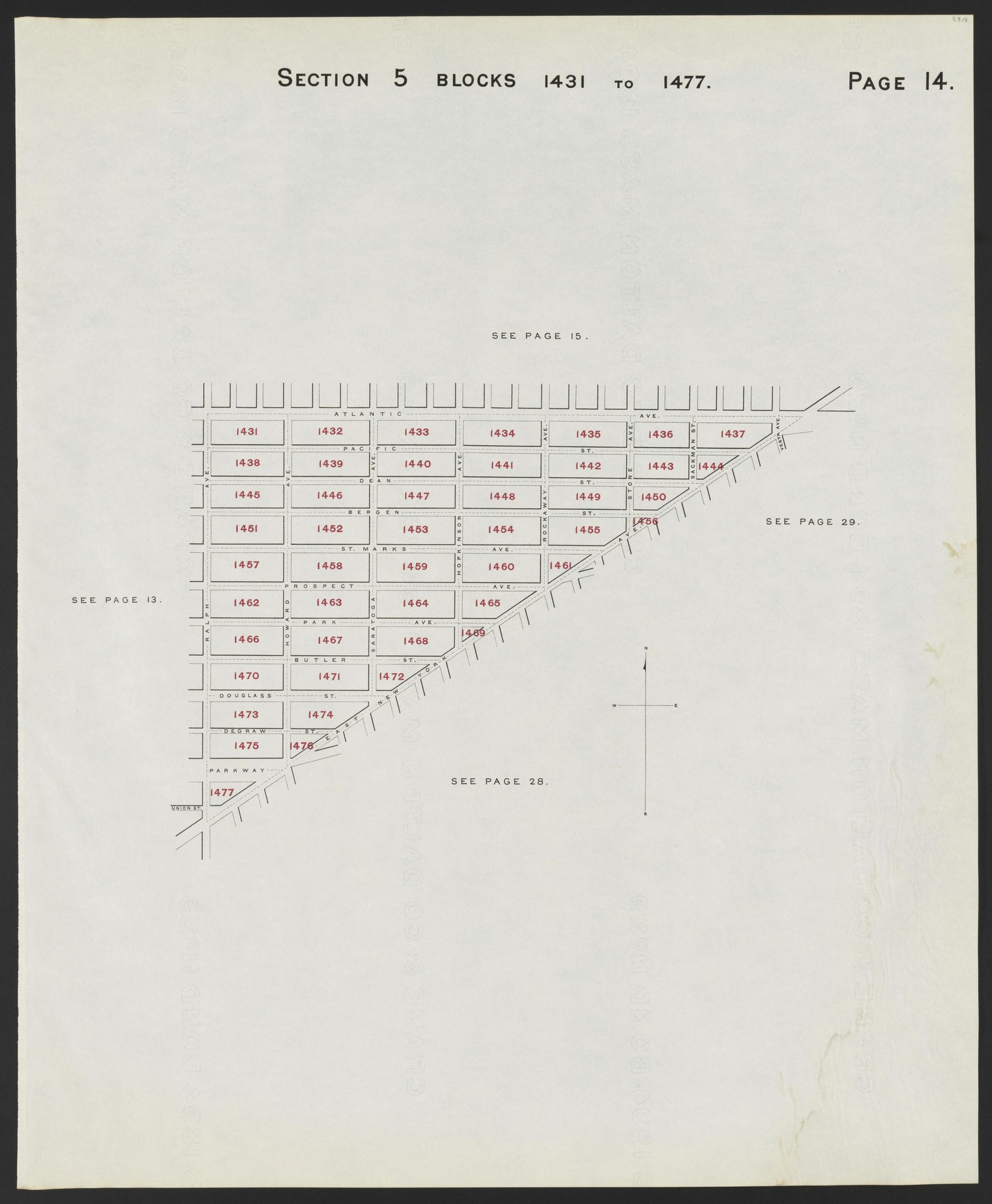 Image 17 of the Land Map of the County of Kings, State of New York from the Land Map of the County of Kings, State of New York : Volumes 1 &amp; 2 1894 by Relic Map Company
