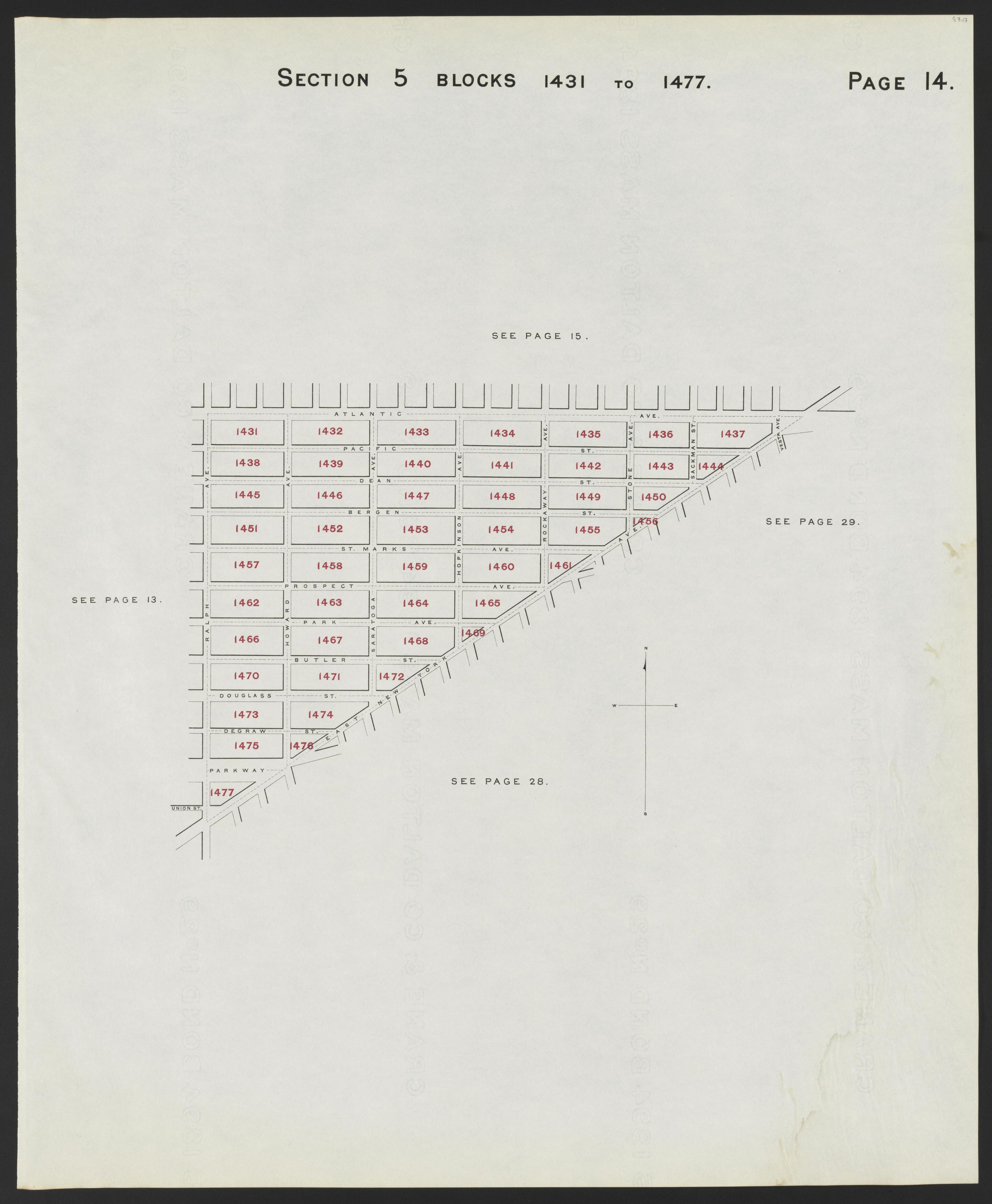 Image 17 of the Land Map of the County of Kings, State of New York from the Land Map of the County of Kings, State of New York : Volumes 1 &amp; 2 1894 by Relic Map Company