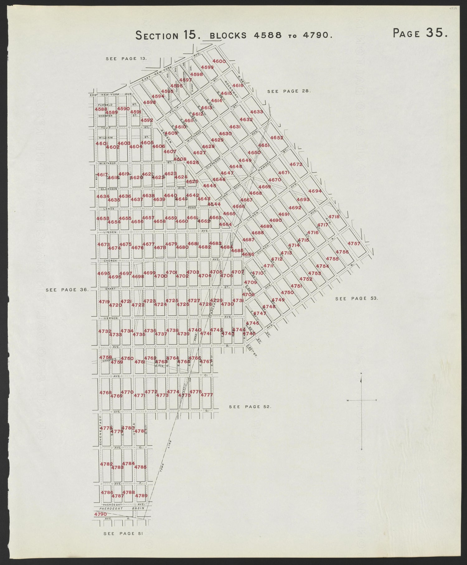 Image 38 of the Land Map of the County of Kings, State of New York from the Land Map of the County of Kings, State of New York : Volumes 1 &amp; 2 1894 by Relic Map Company