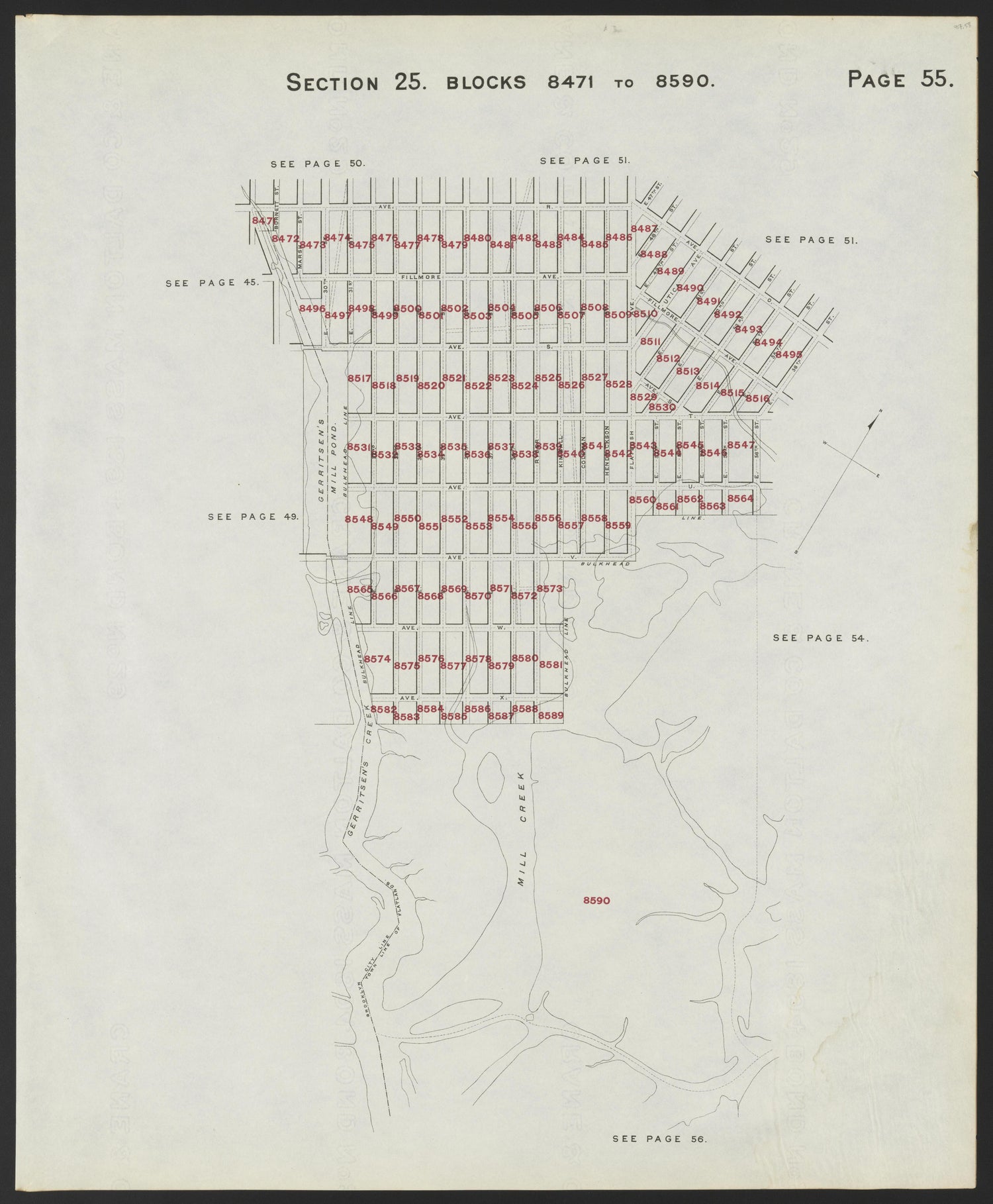 Image 58 of the Land Map of the County of Kings, State of New York from the Land Map of the County of Kings, State of New York : Volumes 1 &amp; 2 1894 by Relic Map Company