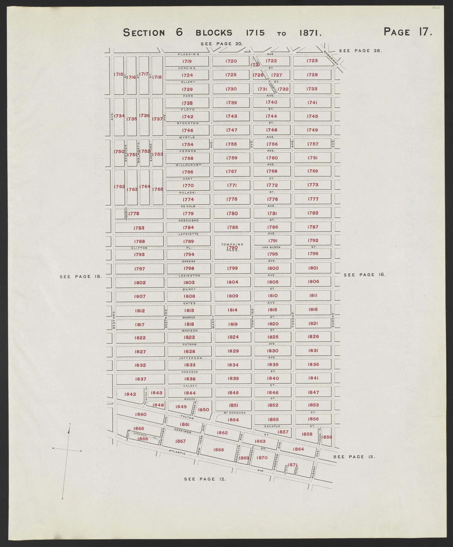 Image 20 of the Land Map of the County of Kings, State of New York from the Land Map of the County of Kings, State of New York : Volumes 1 &amp; 2 1894 by Relic Map Company