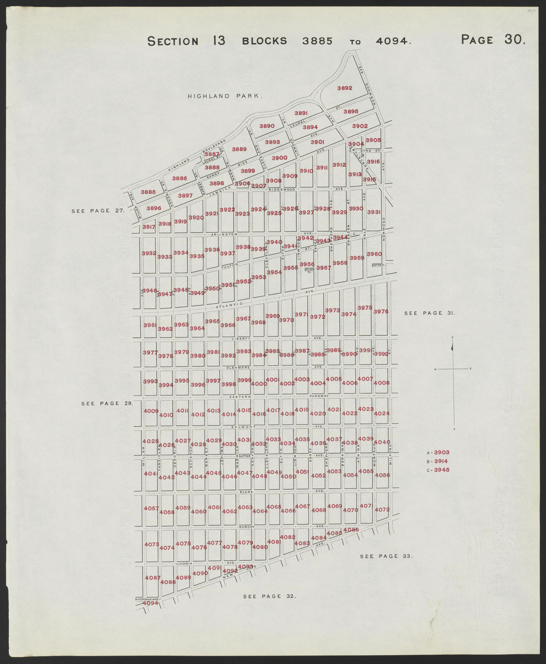 Image 33 of the Land Map of the County of Kings, State of New York from the Land Map of the County of Kings, State of New York : Volumes 1 &amp; 2 1894 by Relic Map Company