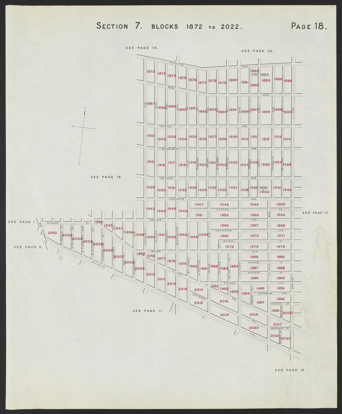 Image 21 of the Land Map of the County of Kings, State of New York from the Land Map of the County of Kings, State of New York : Volumes 1 &amp; 2 1894 by Relic Map Company