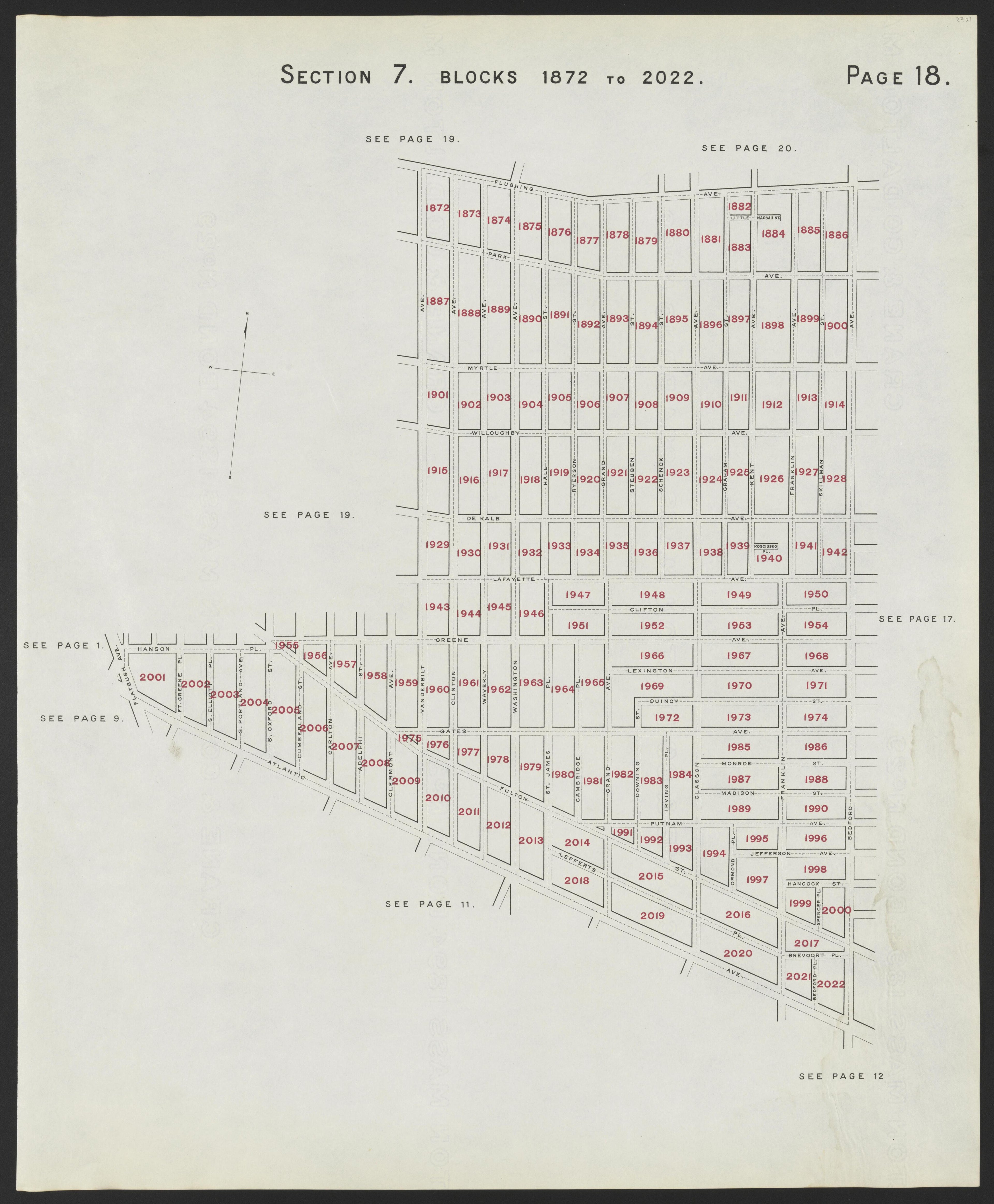 Image 21 of the Land Map of the County of Kings, State of New York from the Land Map of the County of Kings, State of New York : Volumes 1 &amp; 2 1894 by Relic Map Company