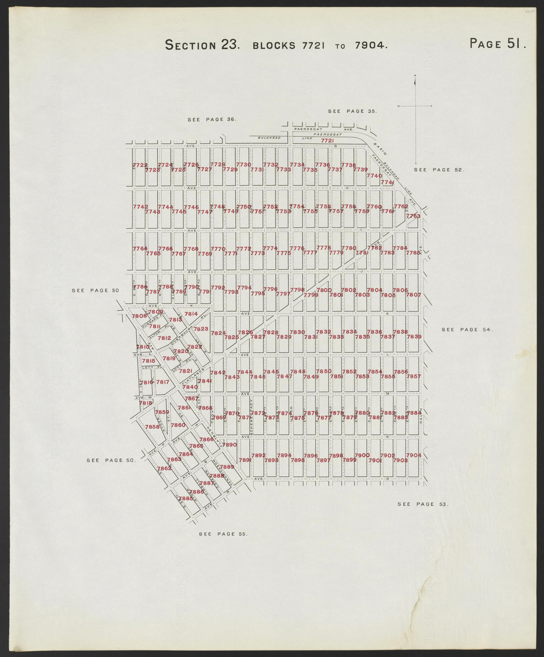 Image 54 of the Land Map of the County of Kings, State of New York from the Land Map of the County of Kings, State of New York : Volumes 1 &amp; 2 1894 by Relic Map Company