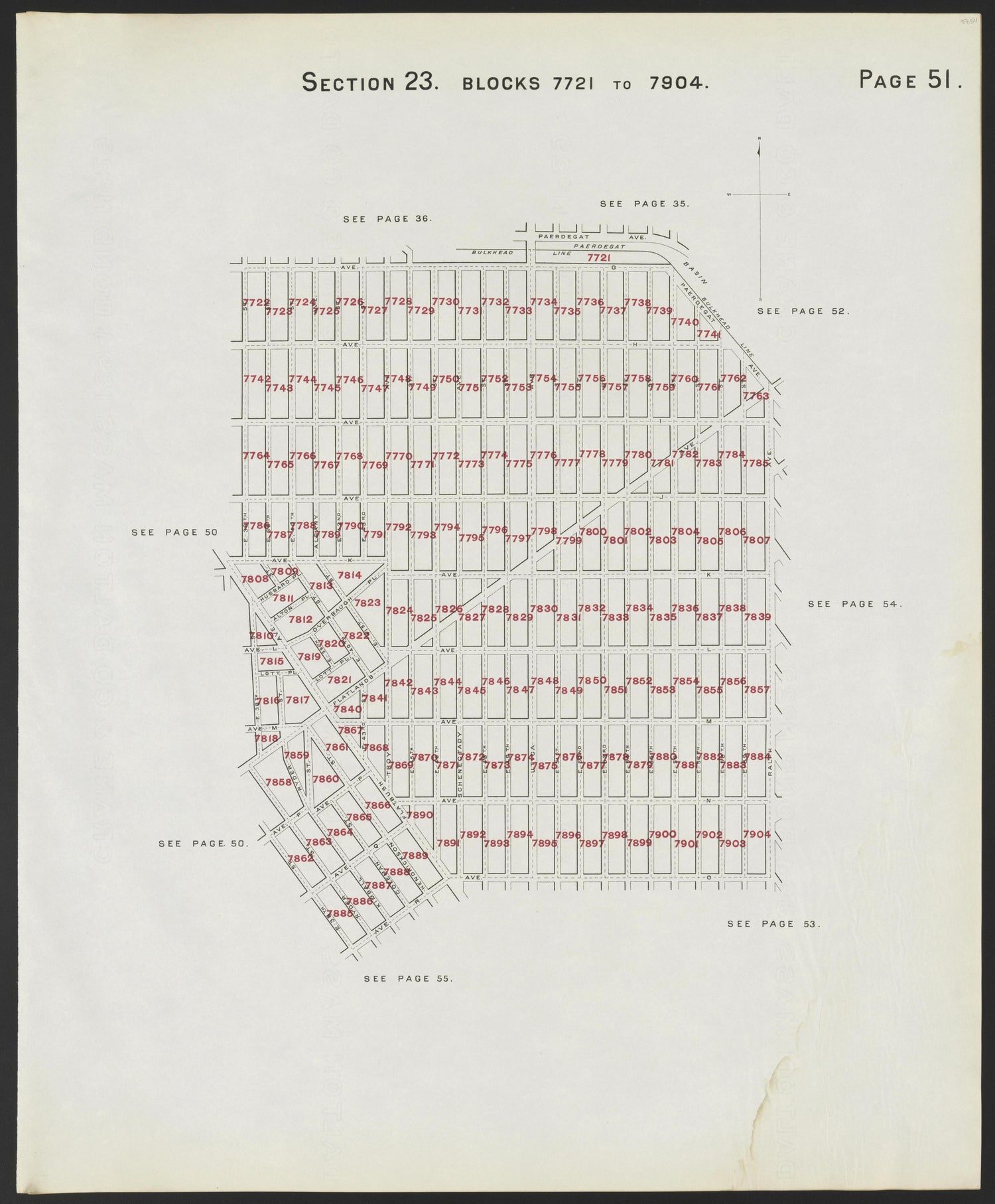 Image 54 of the Land Map of the County of Kings, State of New York from the Land Map of the County of Kings, State of New York : Volumes 1 &amp; 2 1894 by Relic Map Company
