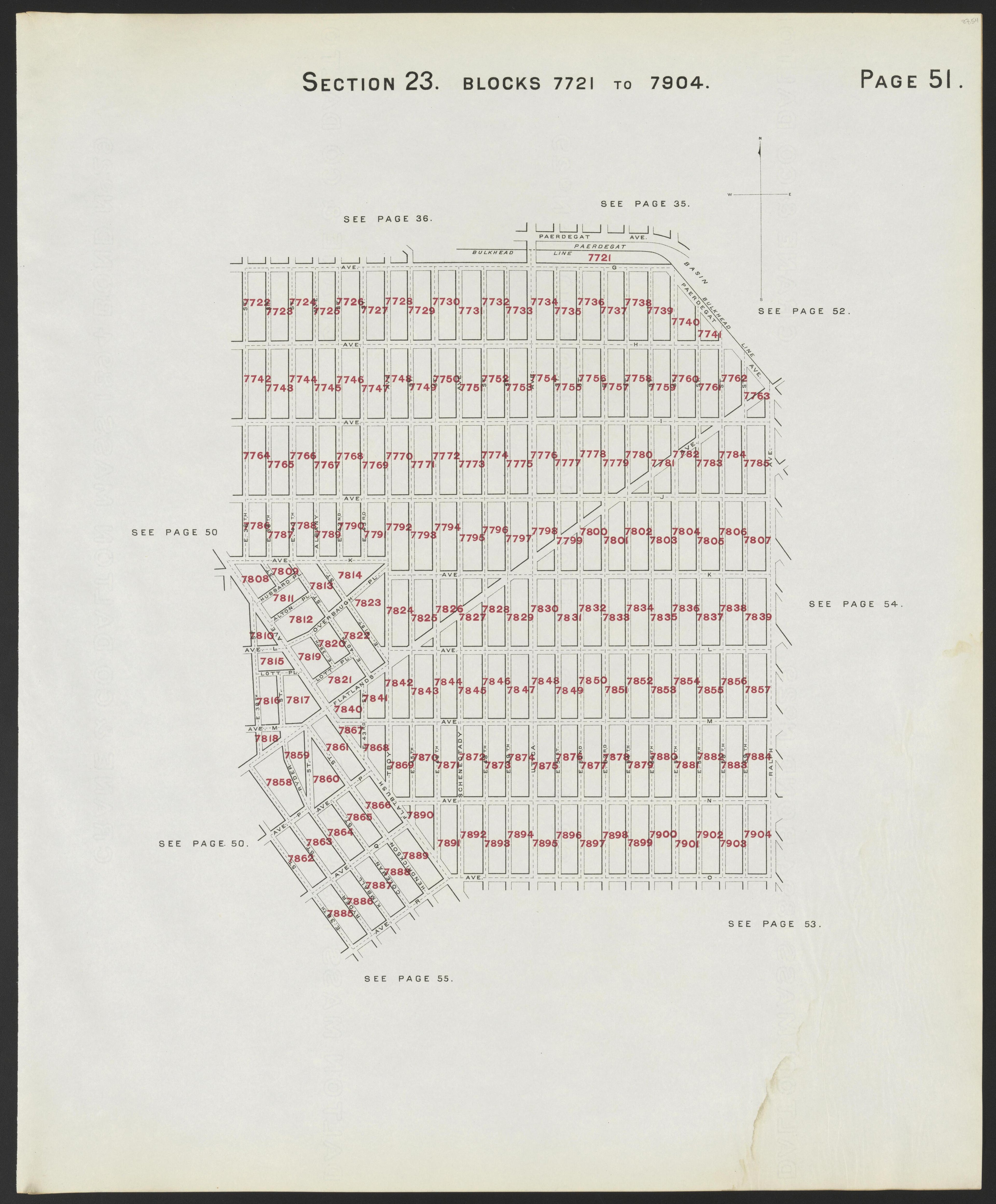 Image 54 of the Land Map of the County of Kings, State of New York from the Land Map of the County of Kings, State of New York : Volumes 1 &amp; 2 1894 by Relic Map Company