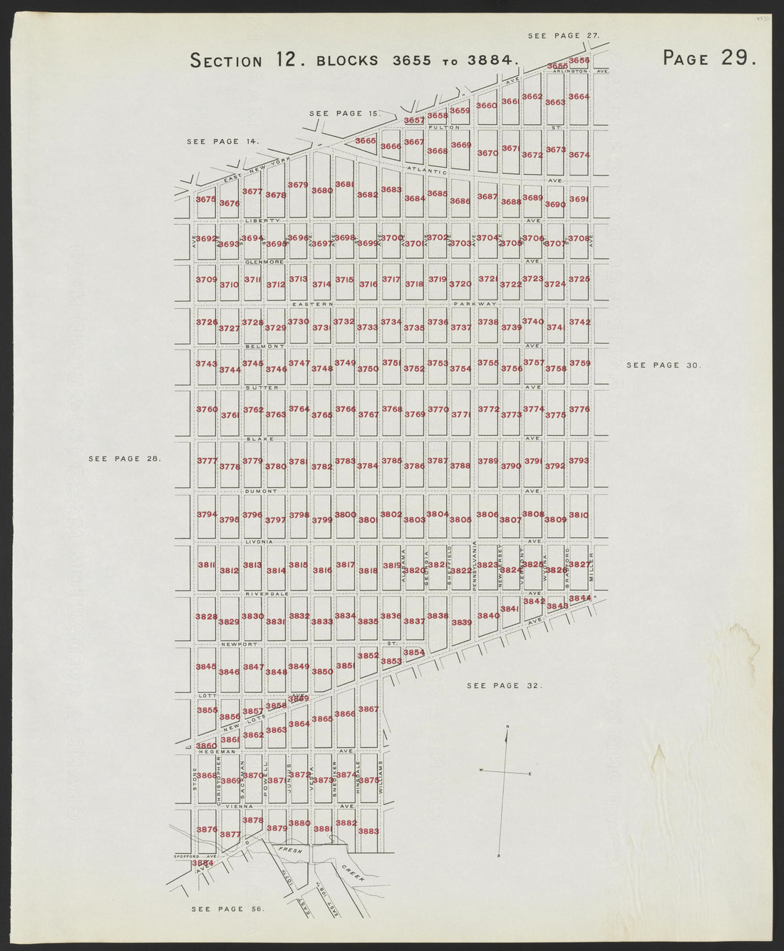 Image 32 of the Land Map of the County of Kings, State of New York from the Land Map of the County of Kings, State of New York : Volumes 1 &amp; 2 1894 by Relic Map Company