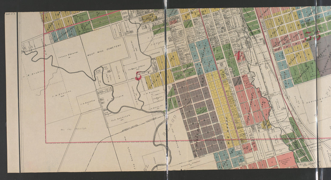 This old map of Grayson County, Texas,  was created by Jackson Map Company in 1908