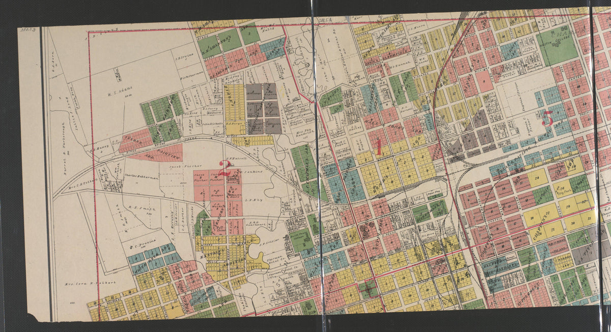 Image 13 of Twentieth Century Plat Book of Grayson County, Texas from Twentieth Century Plat Book of Grayson County, Texas, Containing Maps of Cities, Villages and Voting Precincts of the County and the State, United States and World 1908 by Relic Map Company