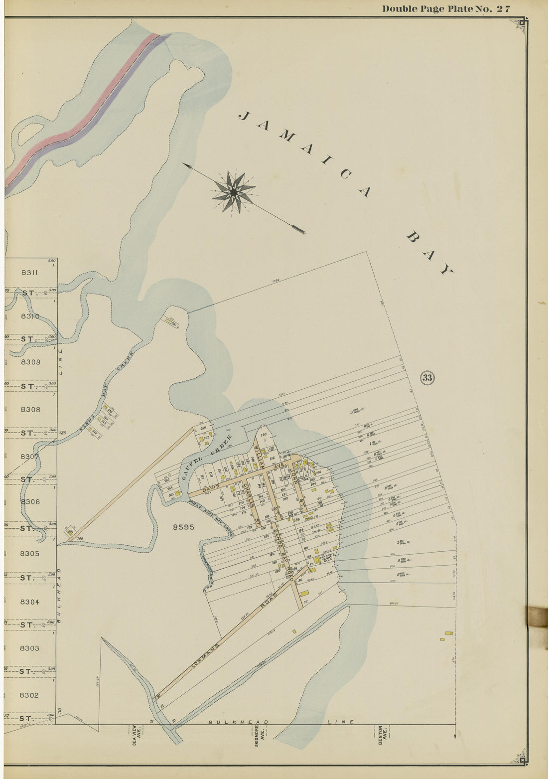 Image 59 of Atlas of the Brooklyn Borough of the City of New York : Originally Kings County, Complete In Three Volumes : Based Upon Official Maps and Plans On File In the Various City Offices In the Municipal Building and Registers Office (Hall of Rec... by Relic Map Company
