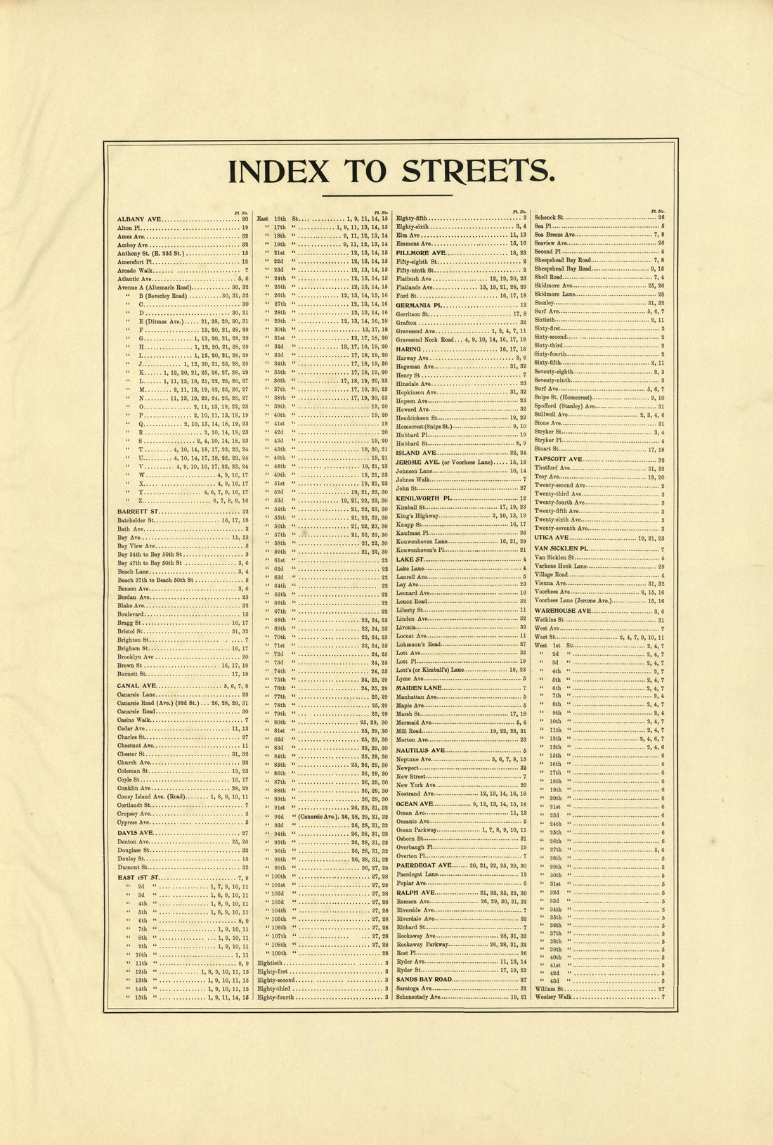 Image 3 of Atlas of the Brooklyn Borough of the City of New York : Originally Kings County, Complete In Three Volumes : Based Upon Official Maps and Plans On File In the Various City Offices In the Municipal Building and Registers Office (Hall of Reco... by Relic Map Company