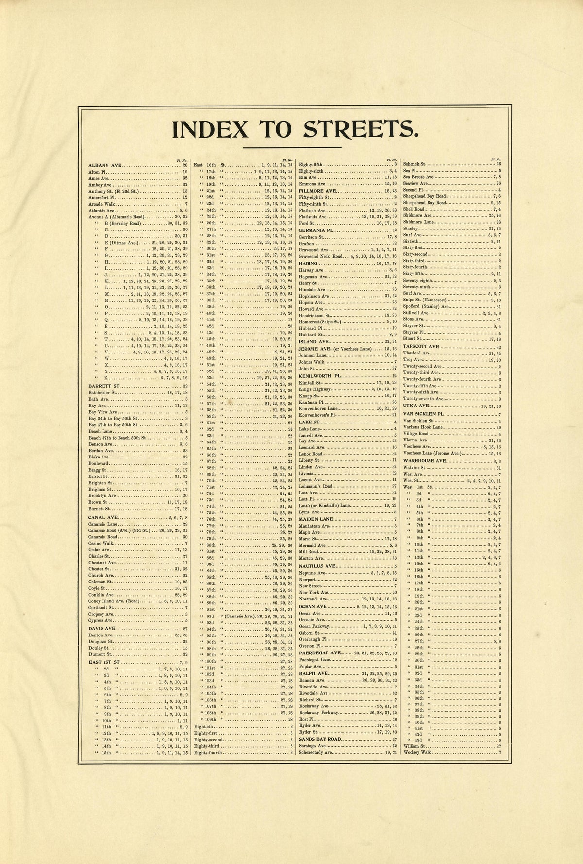 Image 3 of Atlas of the Brooklyn Borough of the City of New York : Originally Kings County, Complete In Three Volumes : Based Upon Official Maps and Plans On File In the Various City Offices In the Municipal Building and Registers Office (Hall of Reco... by Relic Map Company