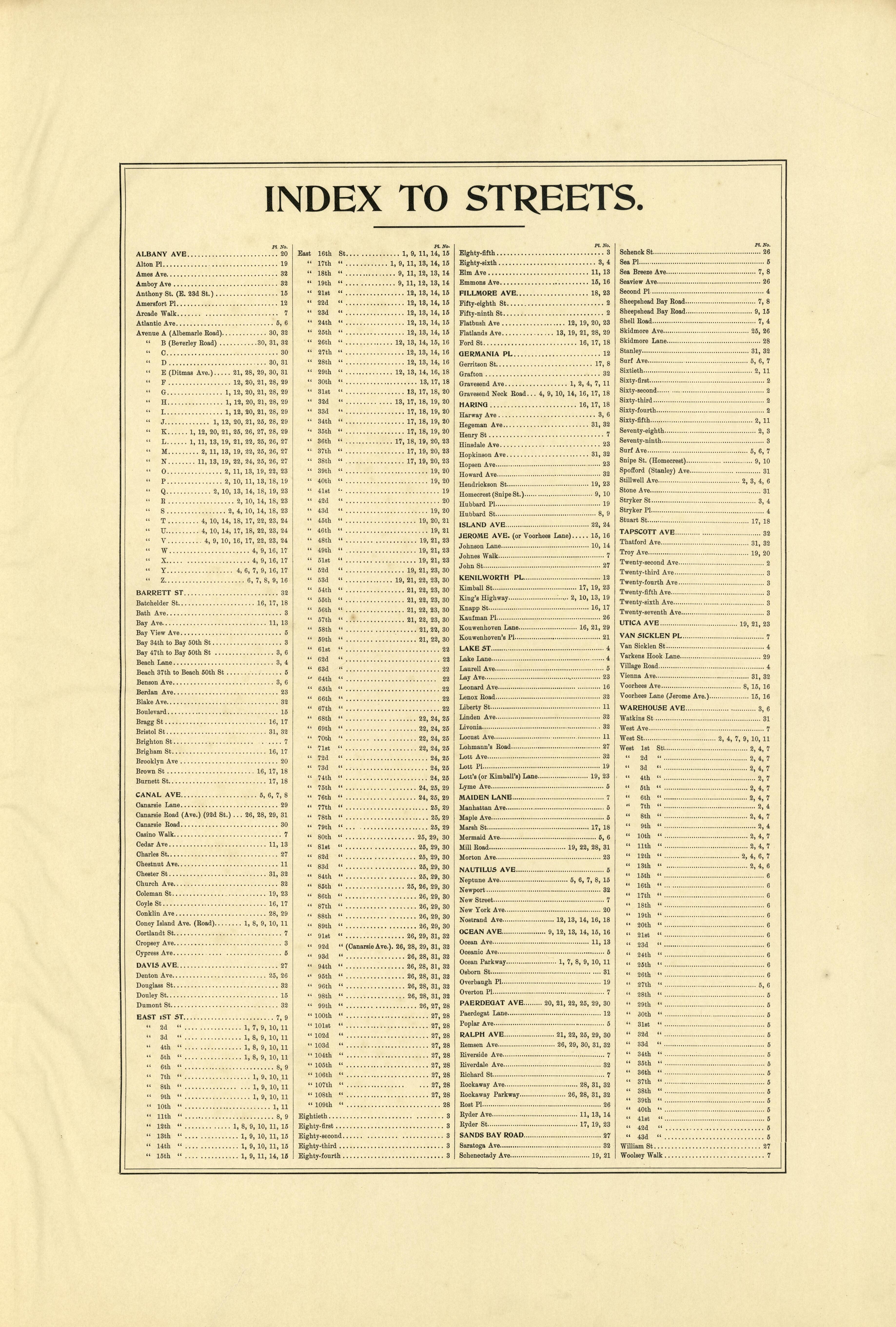 Image 3 of Atlas of the Brooklyn Borough of the City of New York : Originally Kings County, Complete In Three Volumes : Based Upon Official Maps and Plans On File In the Various City Offices In the Municipal Building and Registers Office (Hall of Reco... by Relic Map Company