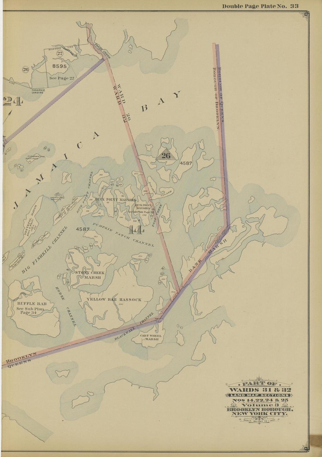 This old map of Brooklyn, New York, New York (State),  was created by Balliet &amp; Volk|Hyde &amp; Company|Ullitz, Hugo in 1899