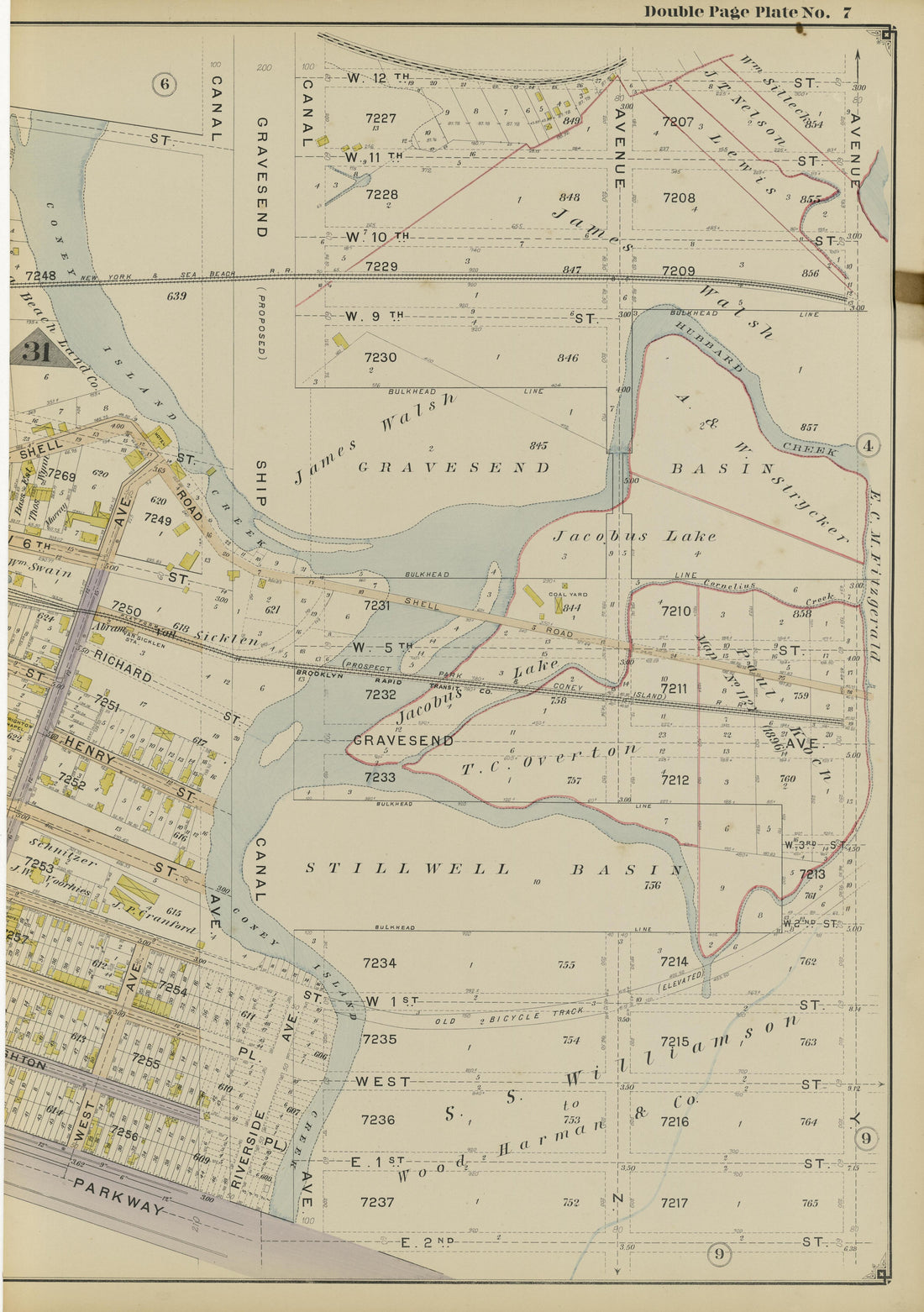 This old map of Brooklyn, New York, New York (State),  was created by Balliet &amp; Volk|Hyde &amp; Company|Ullitz, Hugo in 1899