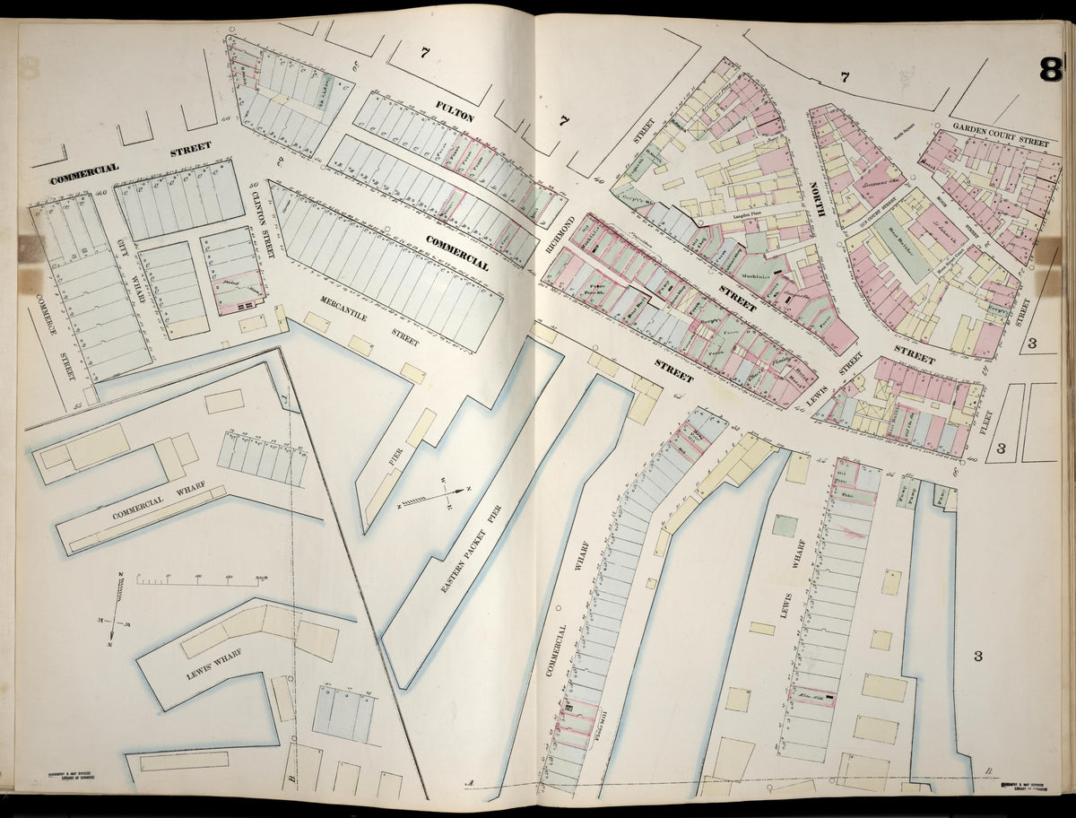 Image 9 of Boston from Insurance Map of Boston. Volume 1 1867 by Relic Map Company