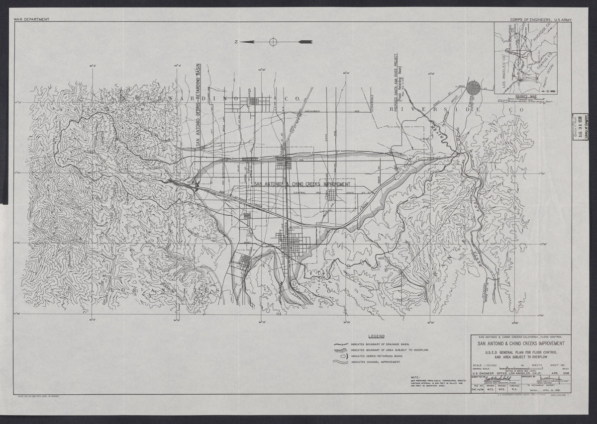 CA Drawer 107, Folder 19, Item 01 from Maps of California--regions Sa-Sacramento Valley 1920-1970-Sand 1800 by Relic Map Company
