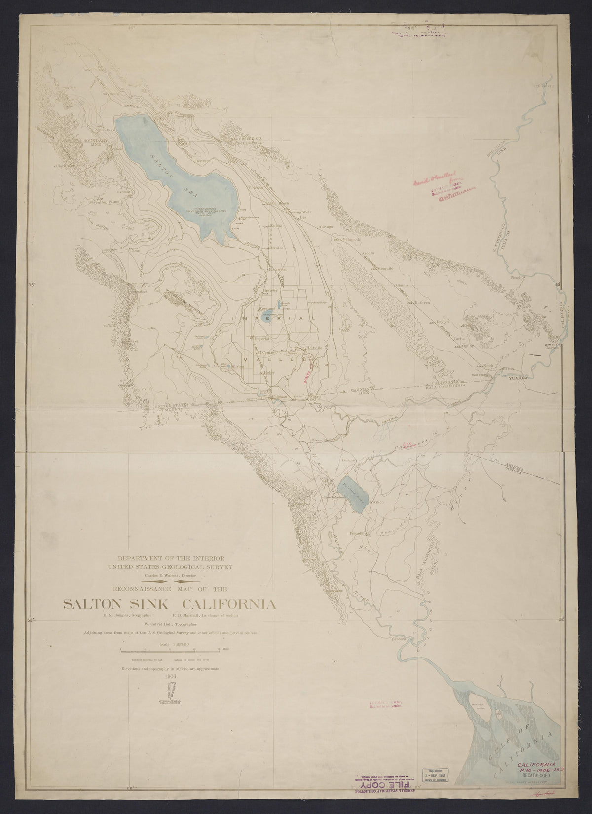 CA Drawer 107, Folder 12, Item 01 from Maps of California--regions Sa-Sacramento Valley 1920-1970-Sand 1800 by Relic Map Company