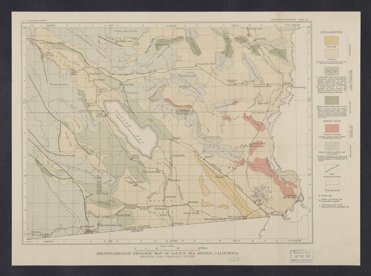 CA Drawer 107, Folder 15, Item 02 from Maps of California--regions Sa-Sacramento Valley 1920-1970-Sand 1800 by Relic Map Company
