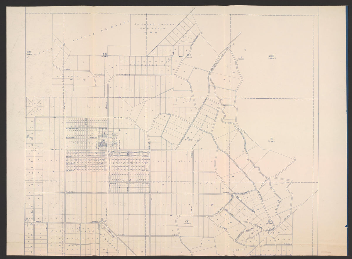 CA Drawer 99, Folder 03, Item 02 from Maps of California--regions E-H 1800 by Relic Map Company