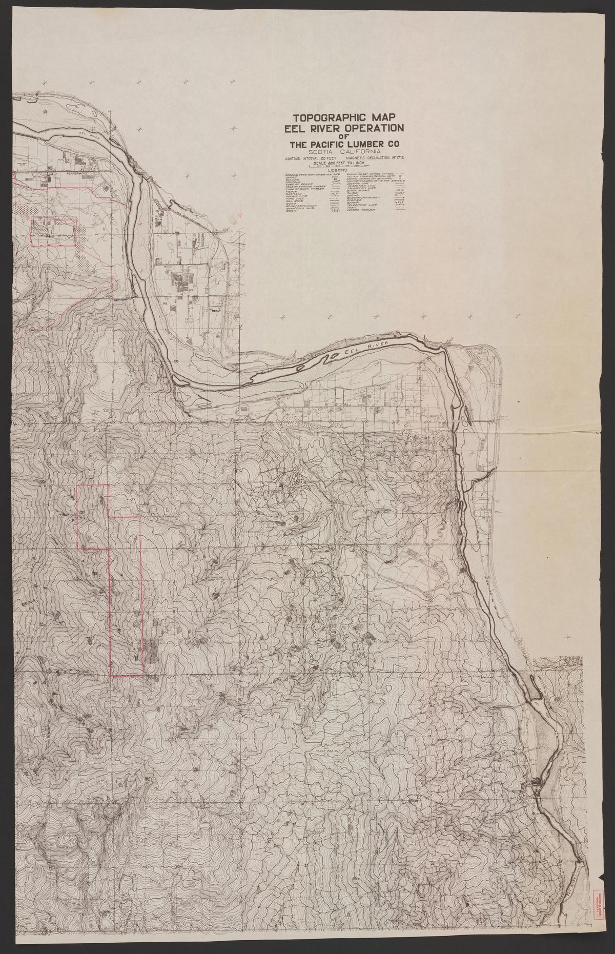 CA Drawer 99, Folder 01, Item 01 from Maps of California--regions E-H 1800 by Relic Map Company