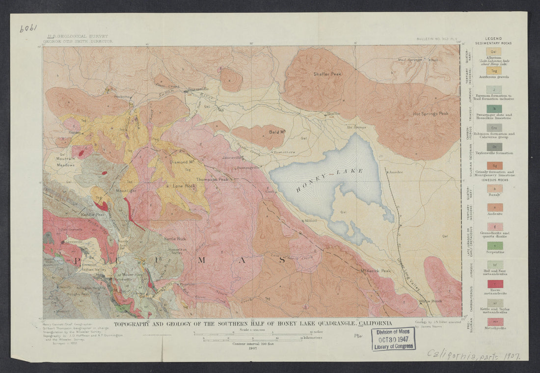CA Drawer 99, Folder 32, Item 01 from Maps of California--regions E-H 1800 by Relic Map Company