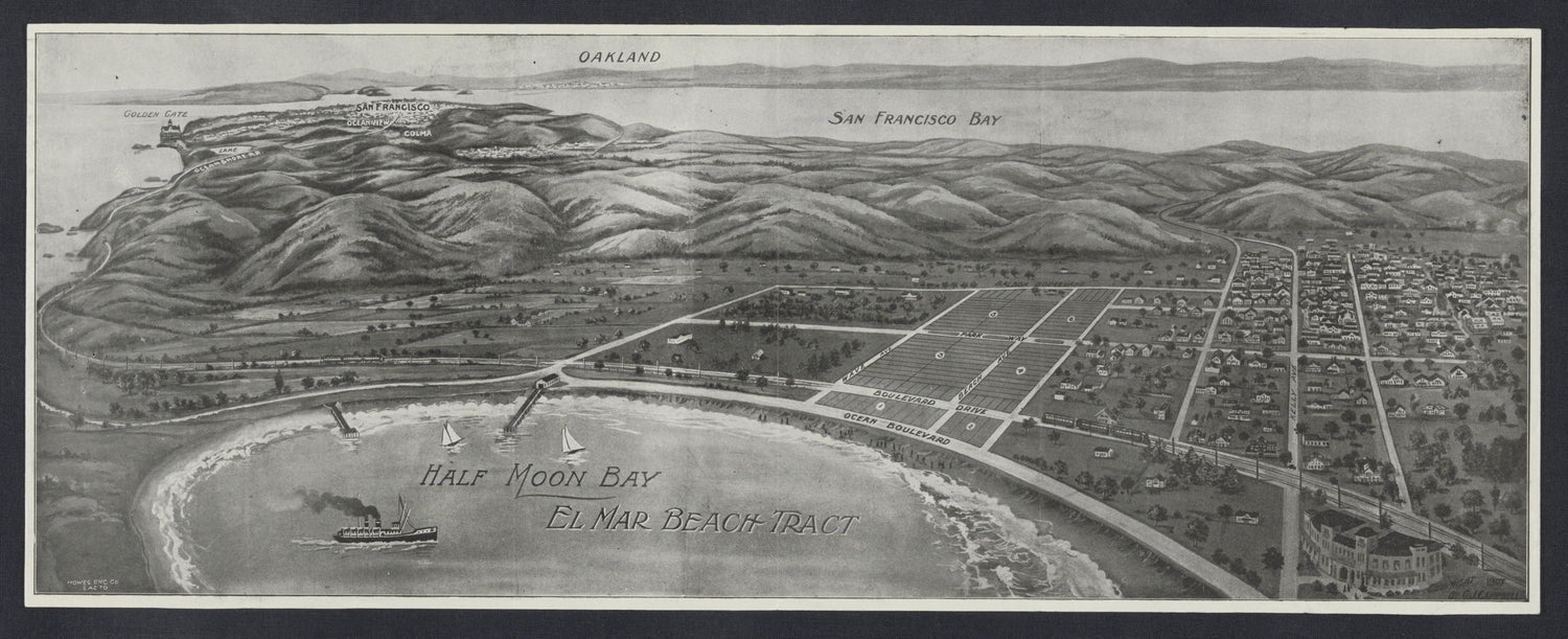 CA Drawer 99, Folder 06, Item 01 from Maps of California--regions E-H 1800 by Relic Map Company