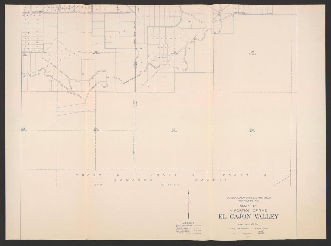 CA Drawer 99, Folder 03, Item 01 from Maps of California--regions E-H 1800 by Relic Map Company