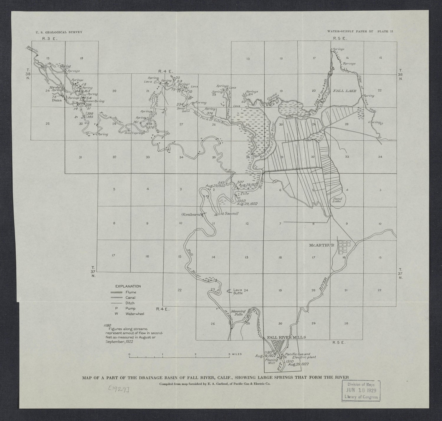 CA Drawer 99, Folder 08, Item 01 from Maps of California--regions E-H 1800 by Relic Map Company