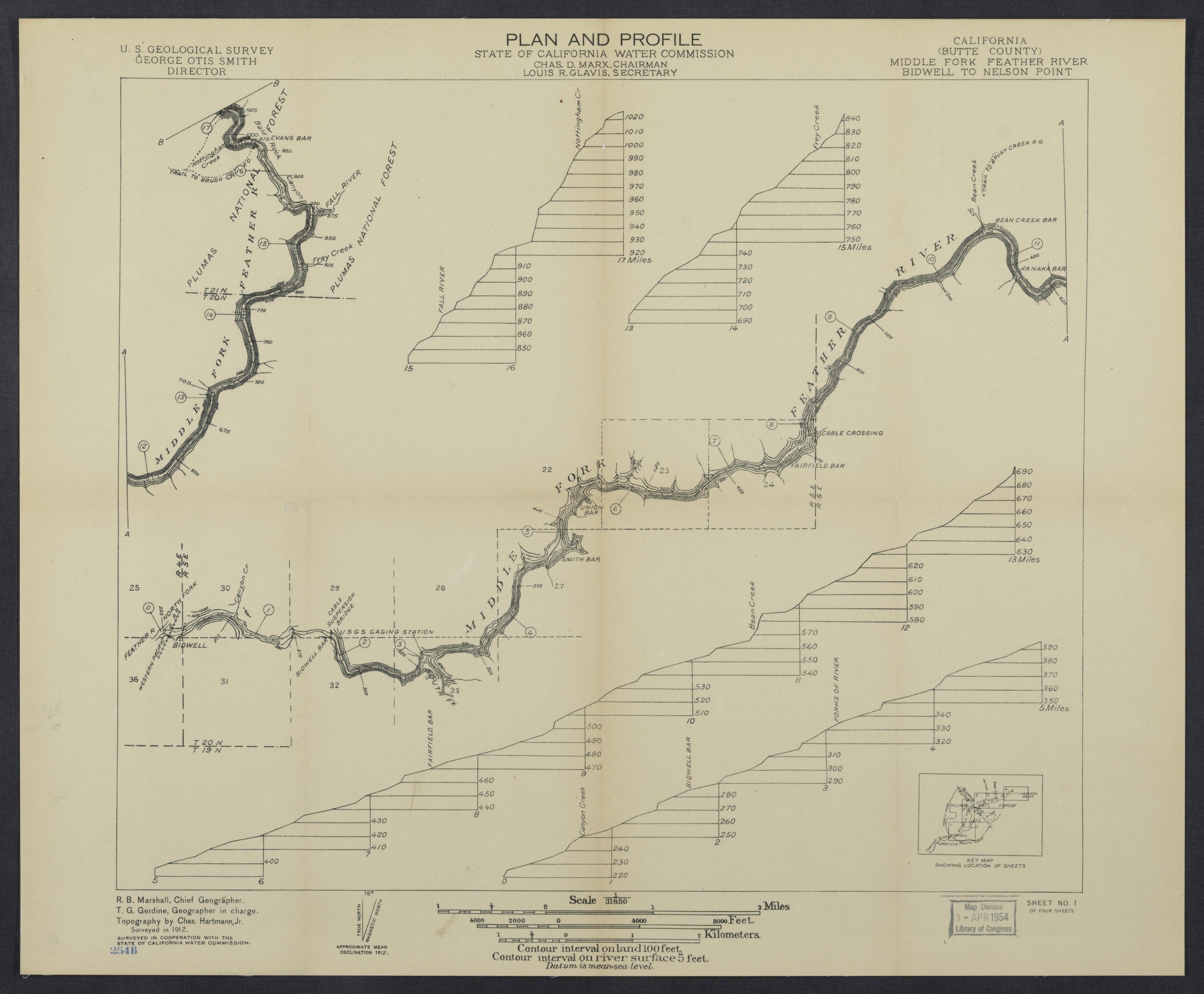 CA Drawer 99, Folder 09, Item 01 from Maps of California--regions E-H 1800 by Relic Map Company