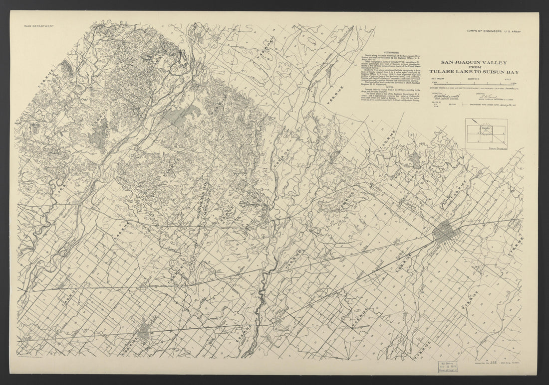 CA Drawer 115, Folder 15, Item 06 from Maps of California--regions San Jacinto-San M 1800 by Relic Map Company