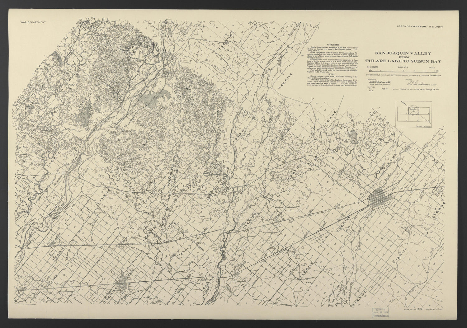 CA Drawer 115, Folder 15, Item 06 from Maps of California--regions San Jacinto-San M 1800 by Relic Map Company