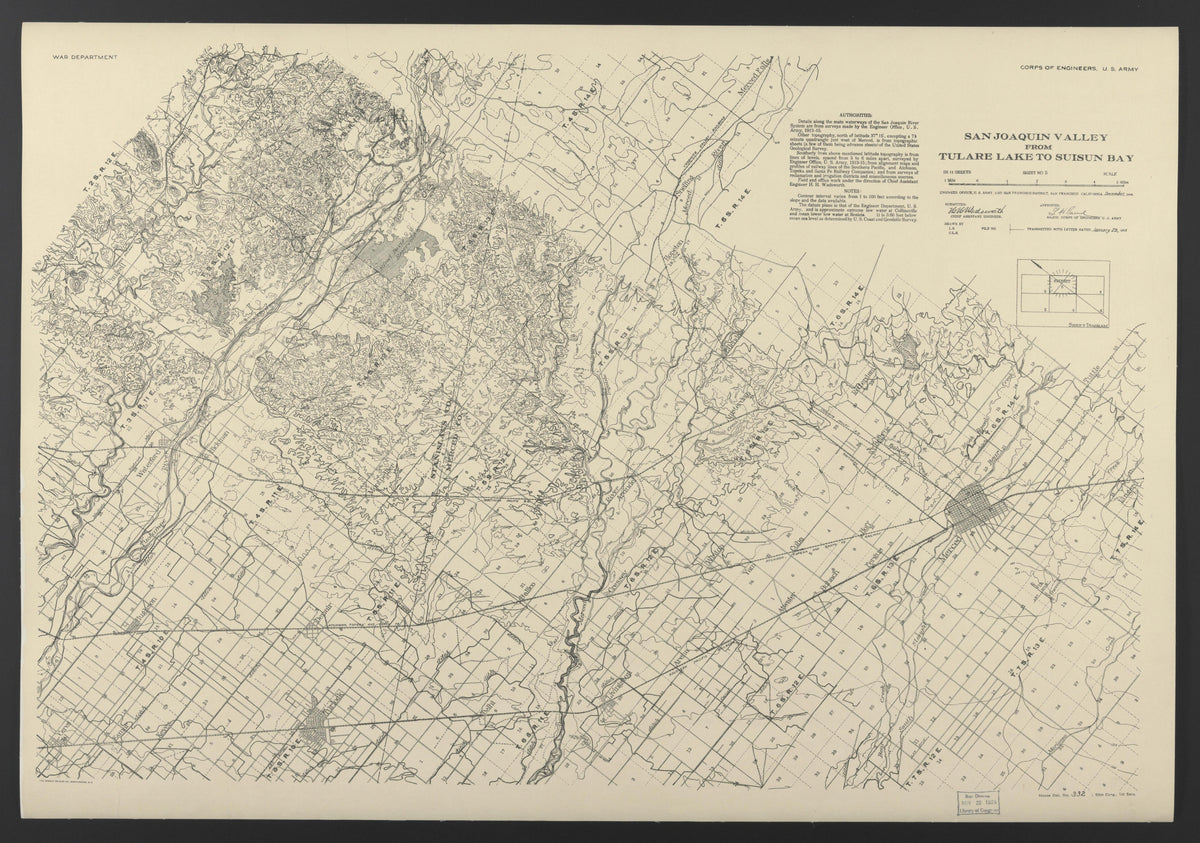 CA Drawer 115, Folder 15, Item 06 from Maps of California--regions San Jacinto-San M 1800 by Relic Map Company