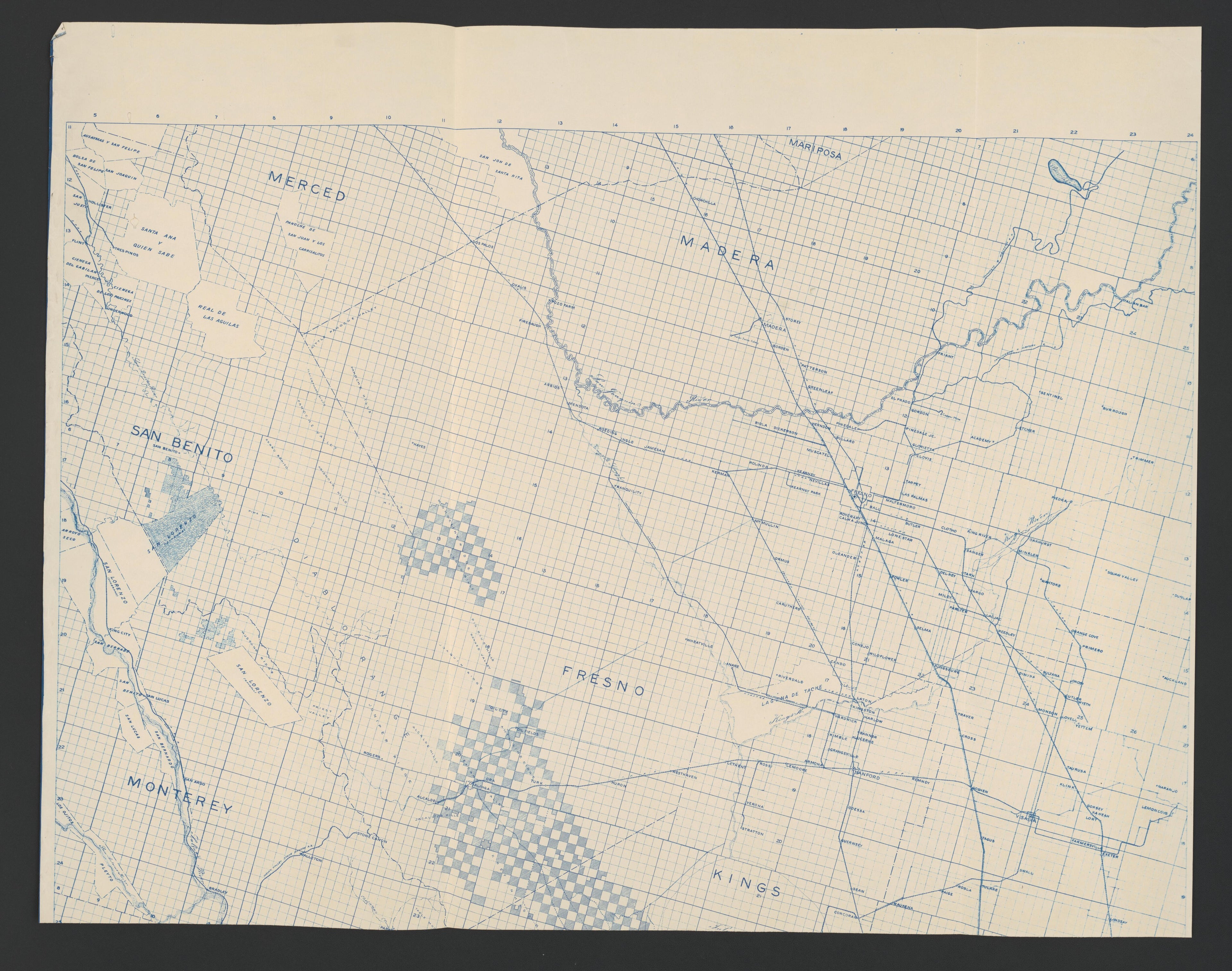 CA Drawer 115, Folder 20, Item 02 from Maps of California--regions San Jacinto-San M 1800 by Relic Map Company