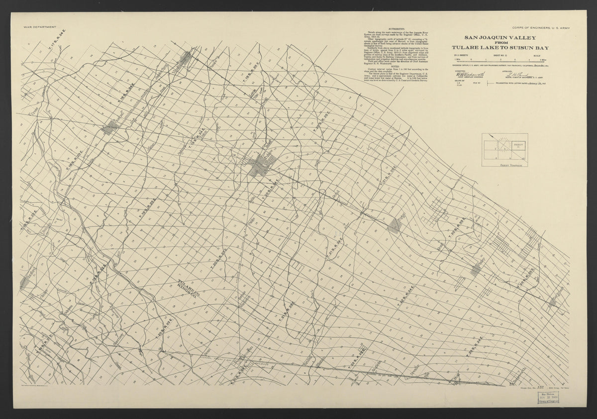 CA Drawer 115, Folder 15, Item 12 from Maps of California--regions San Jacinto-San M 1800 by Relic Map Company