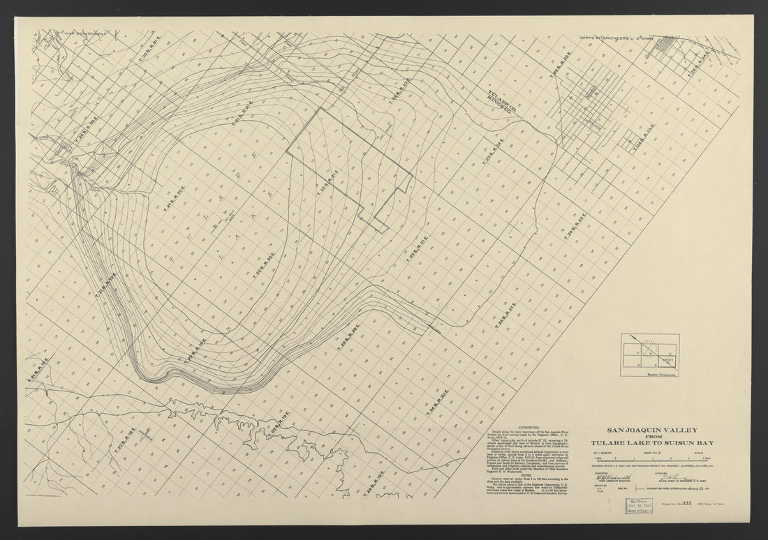 CA Drawer 115, Folder 15, Item 11 from Maps of California--regions San Jacinto-San M 1800 by Relic Map Company